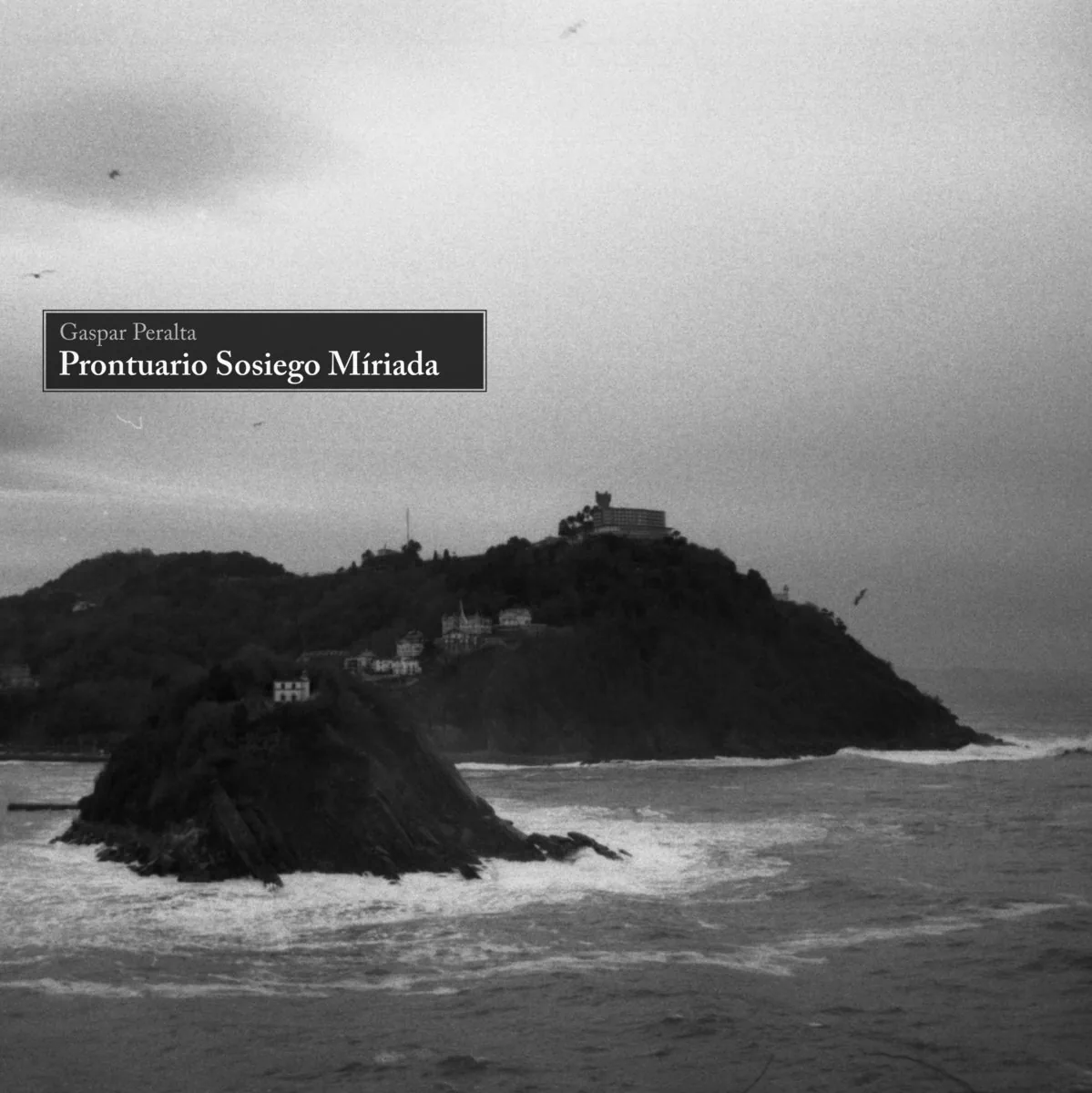 Portada de Prontuario Sosiego Miríada, de Gaspar Peralta